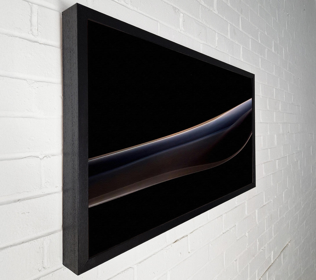  A Canvas Print of Copper Smoke Wave Canvas Wall Art