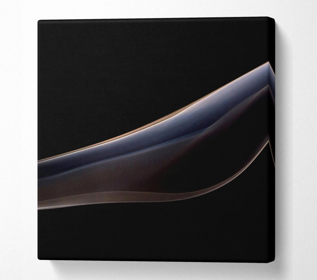  A Canvas Print of Copper Smoke Wave Canvas Wall Art