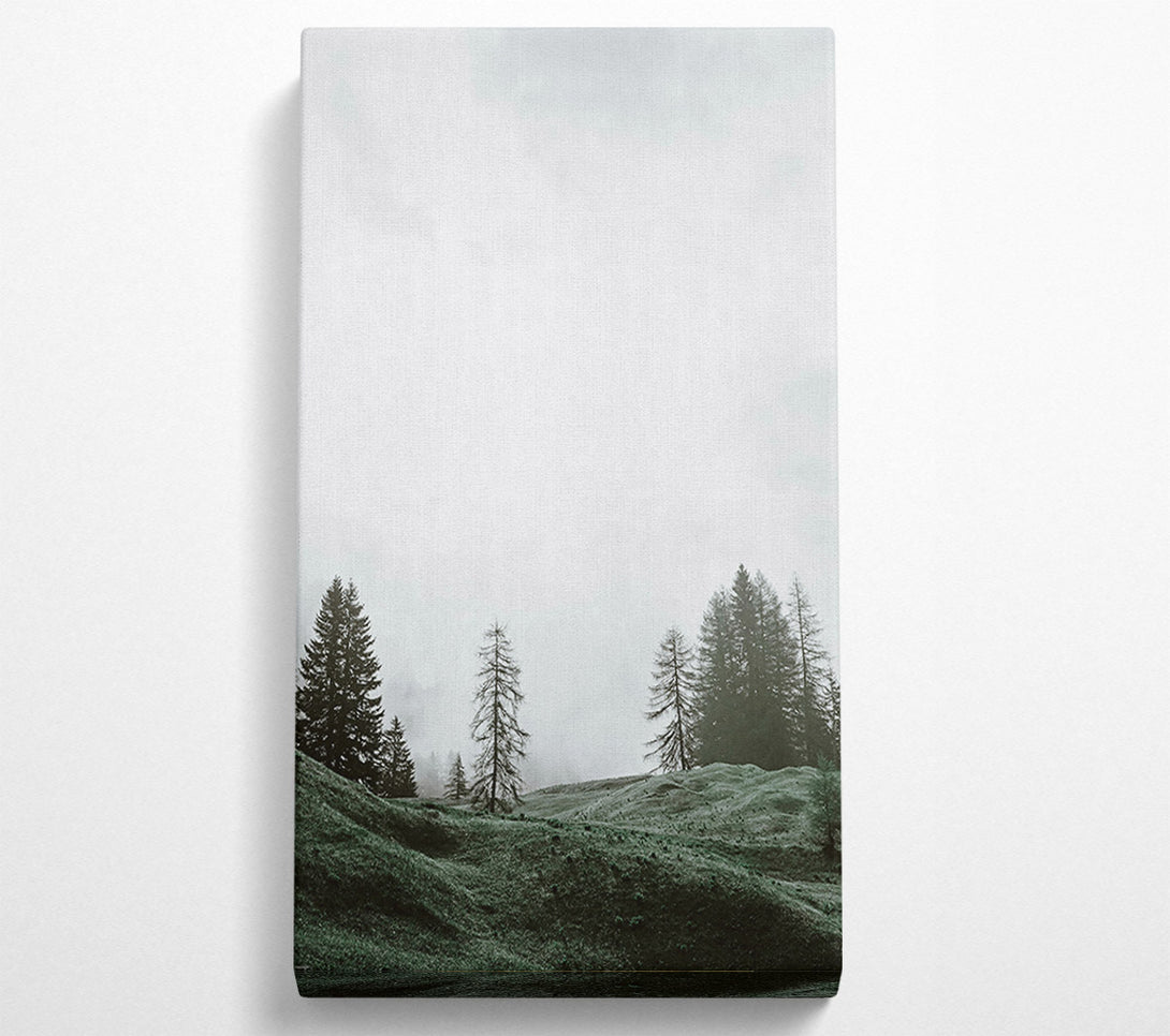  A Canvas Print of Green Mist Valley Canvas Wall Art