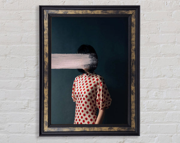 Faceless Framed Print
