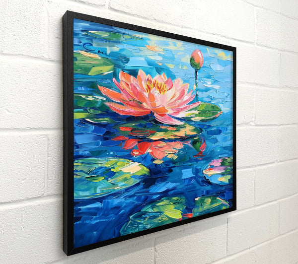 Blue Water Lotus Bloom