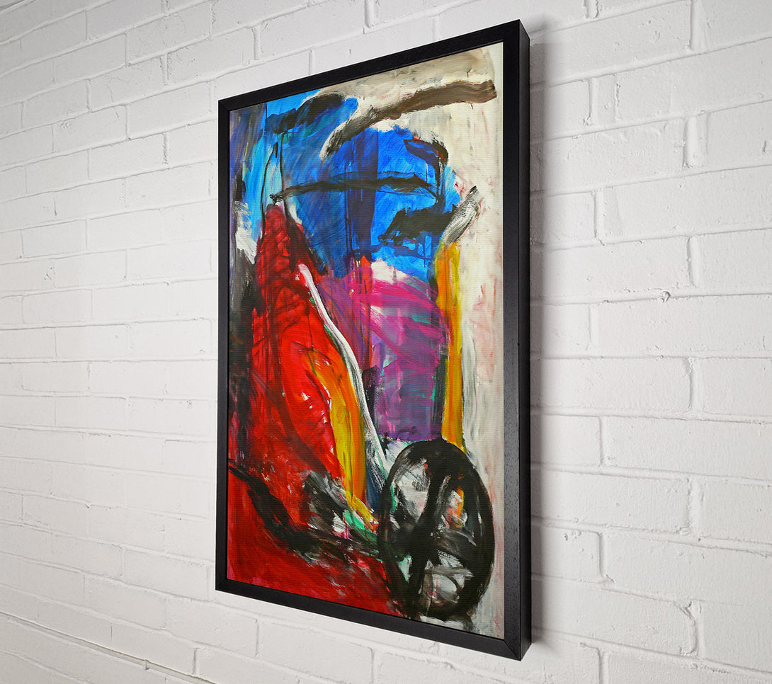  A Canvas Print of Crimson Horizon'S Call Canvas Print