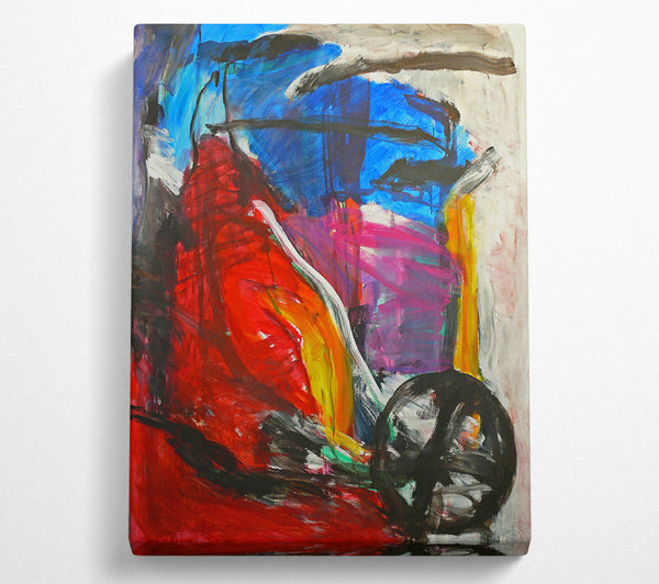  A Canvas Print of Crimson Horizon'S Call Canvas Print