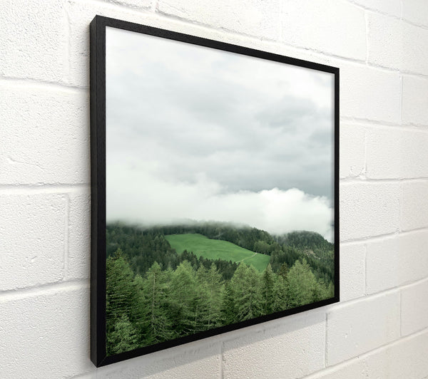Green Hills In The Clouds
