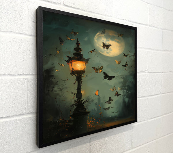 Teal Nightlight Butterflies