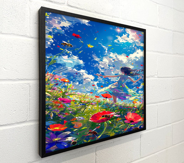 Blue Sky Flower Dance