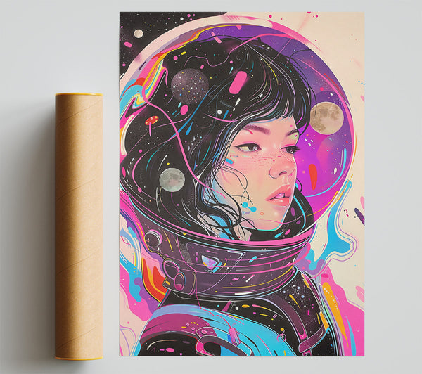 Pink Cosmic Dream Print