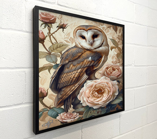 Creamy Owl Roses