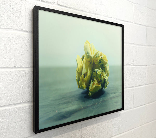 Yellow Crumpled Thought