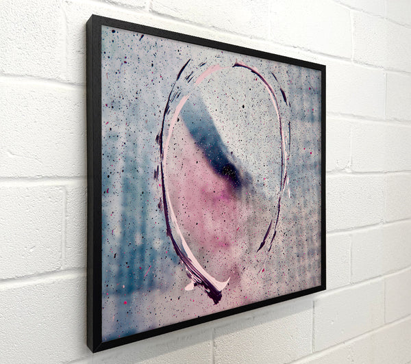 Pink Circle Abstraction