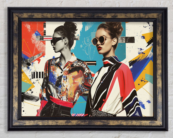 Fashion Women Framed Print