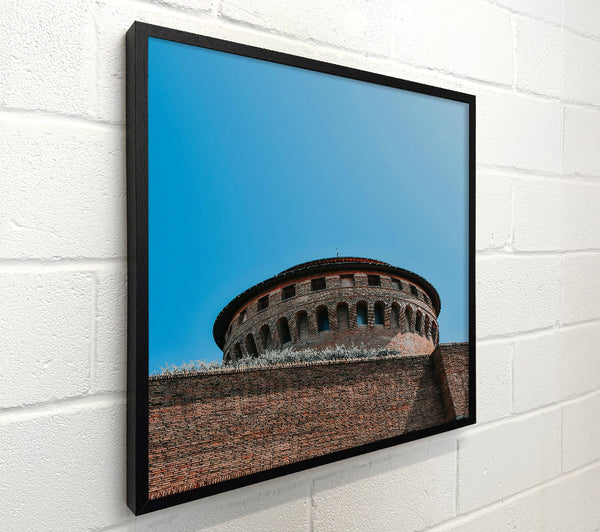 Red Brick Fortress Sky