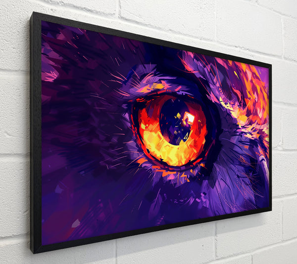 Purple Gaze Of Fire
