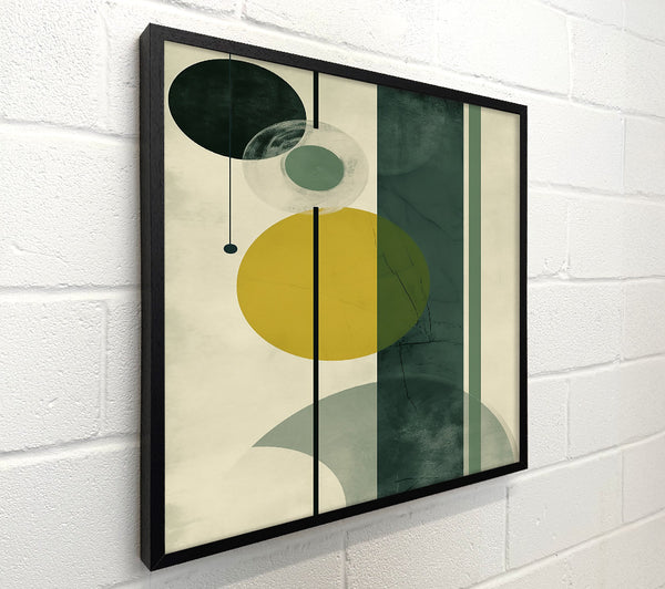 Forest Green Circles