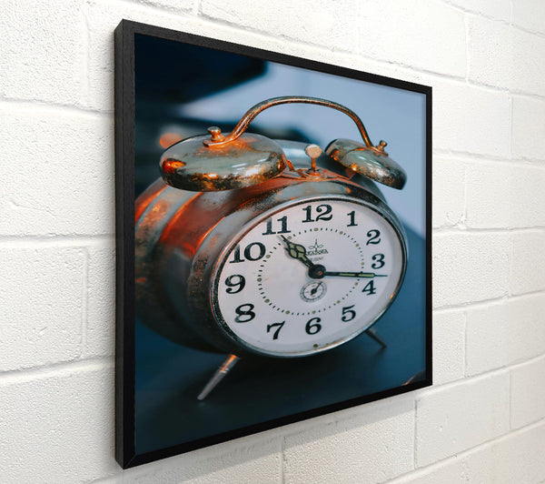 Golden Vintage Alarm Clock