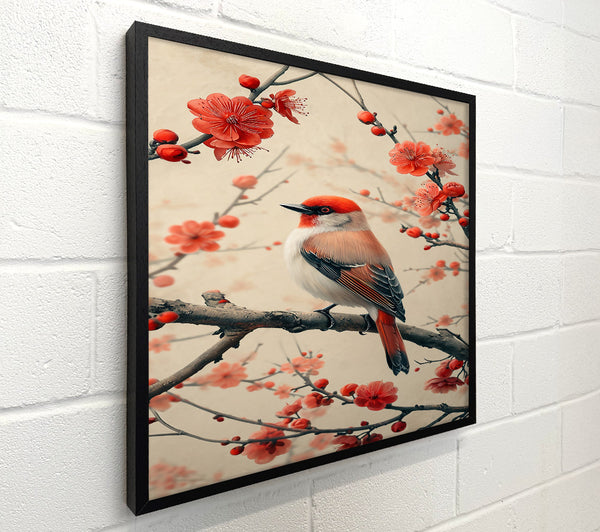 Crimson Songbird Bloom