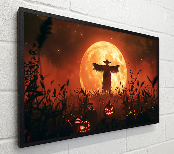 Orange Moon Scarecrow