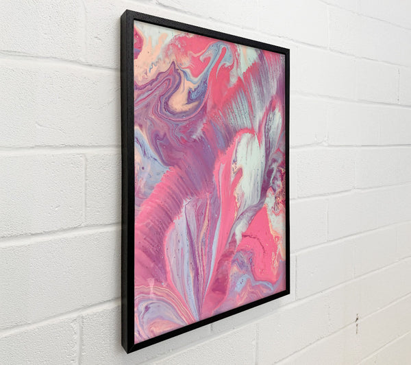Pink Abstract Swirls