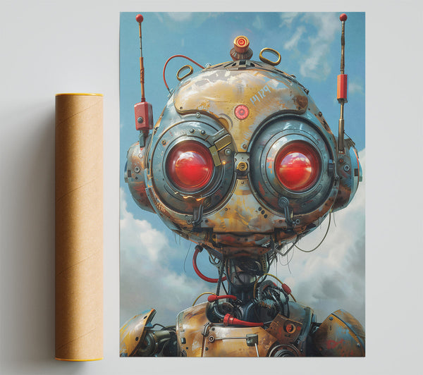 Rusty Yellow Companion Print