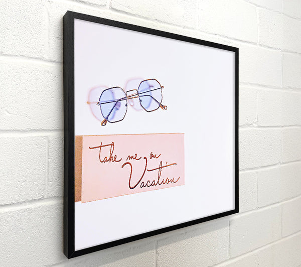 Blue Vacation Glasses
