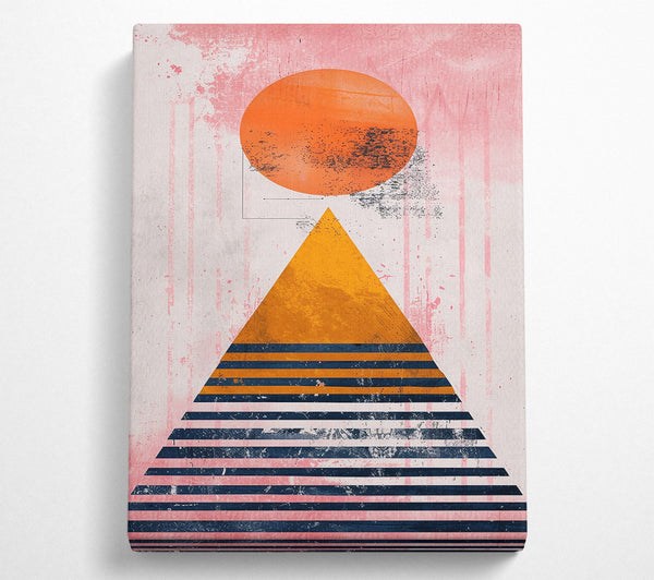 Pink Sunset Triangle