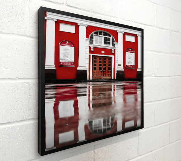 Red Refraction Reflection