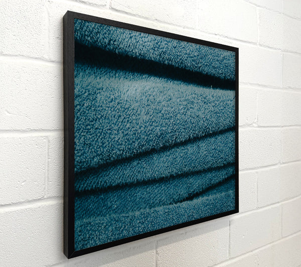 Teal Towel Texture