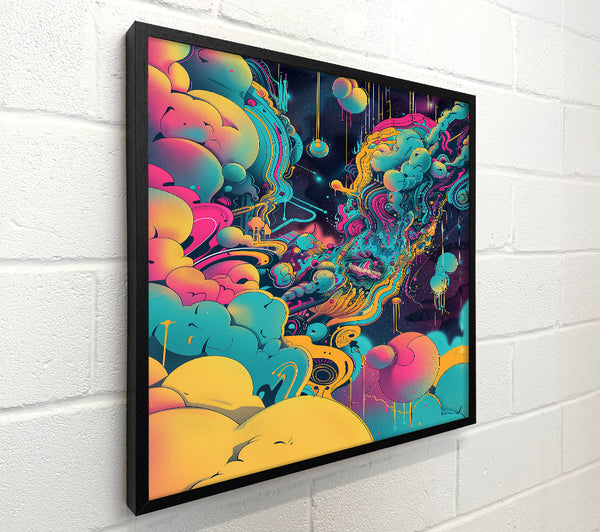 Yellow Cosmic Dreamscapes
