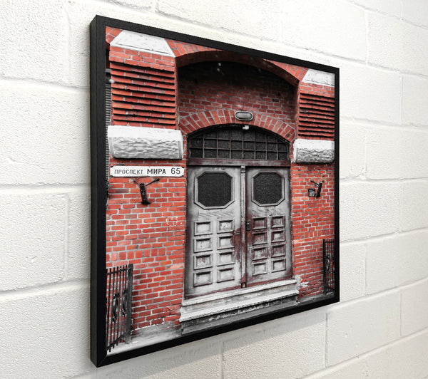 Red Brick Doorway