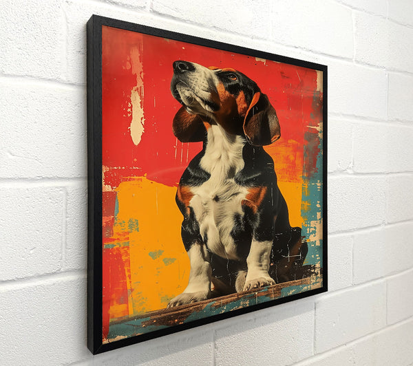 Red Dog In The Sun