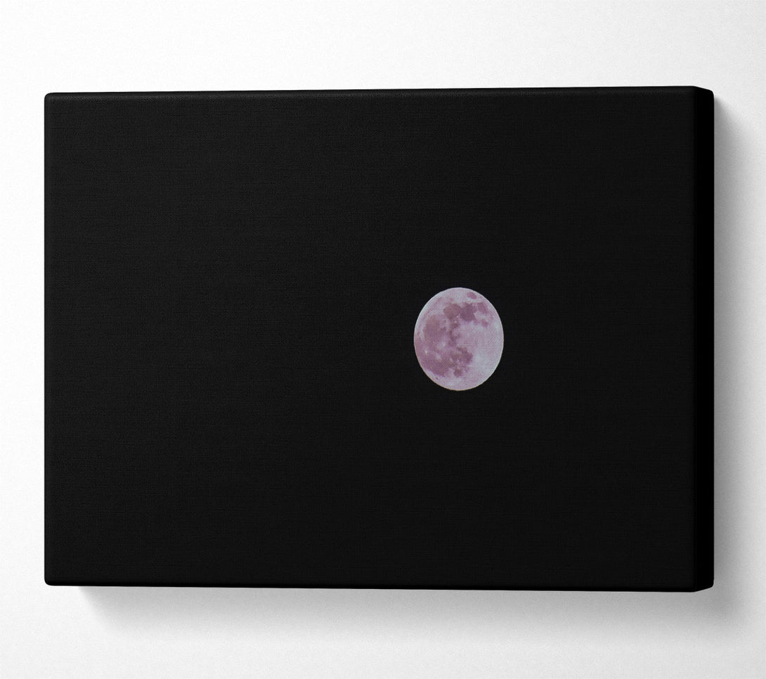  A Canvas Print of Lavender Moon Glow Canvas Wall Art