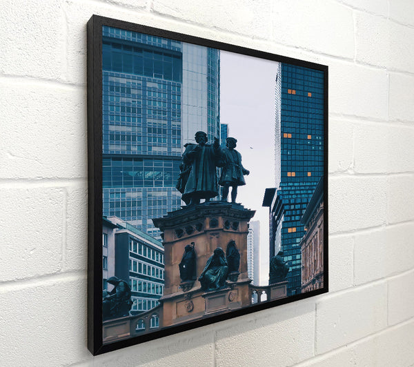 Blue City Statues
