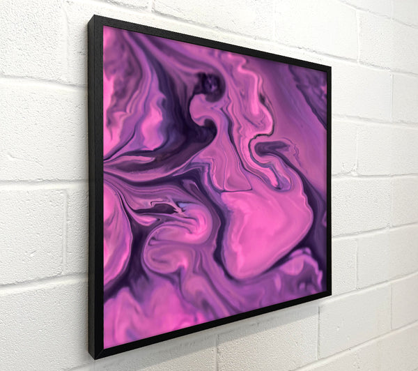 Pink Liquid Swirl