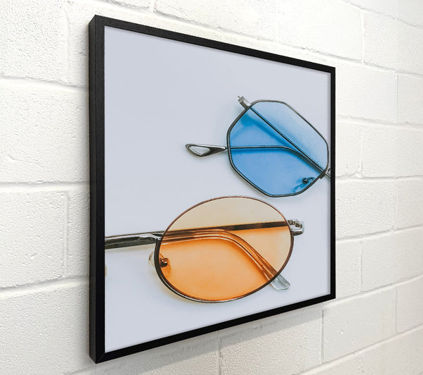 Amber Lens Reflections