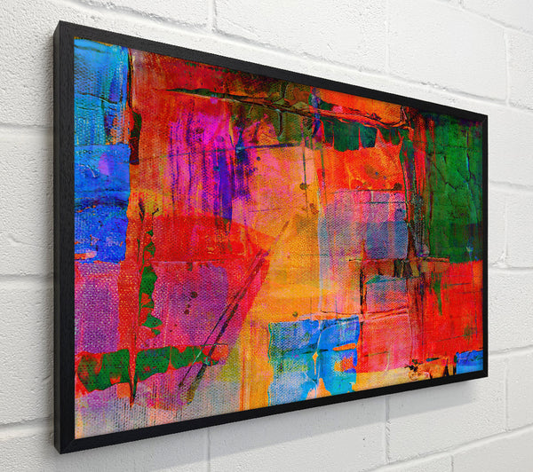 Orange Abstract Painting