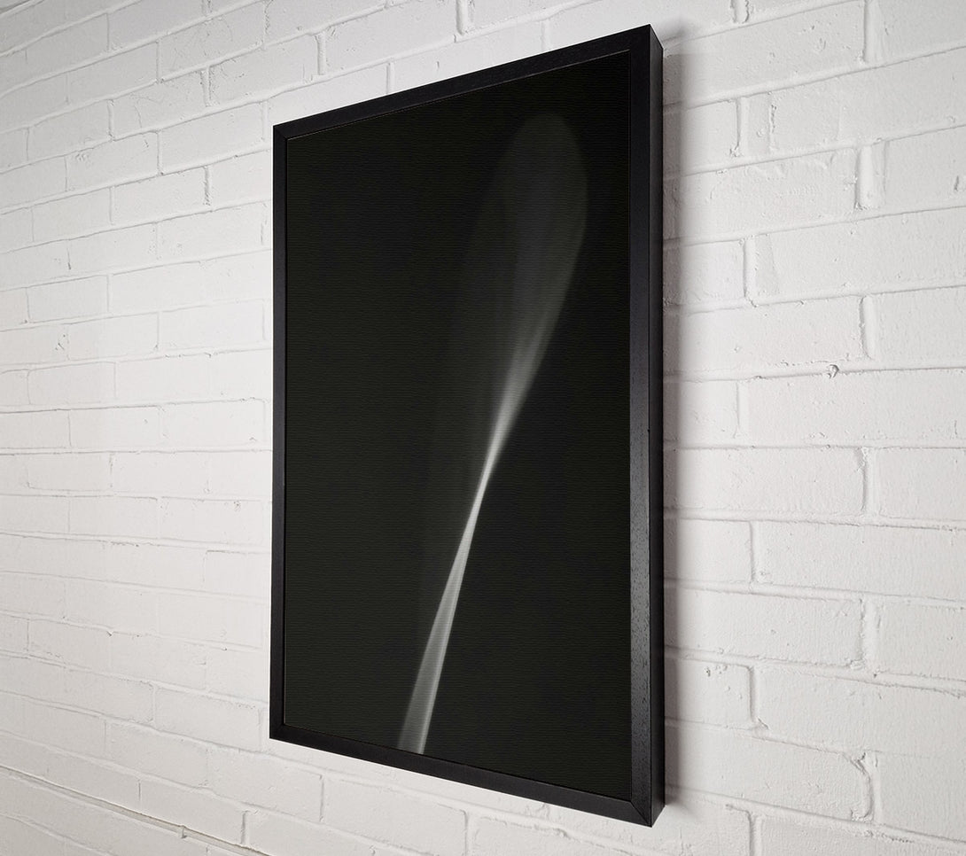  A Canvas Print of White Smoke Swirl Canvas Wall Art