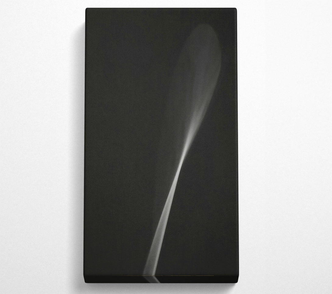  A Canvas Print of White Smoke Swirl Canvas Wall Art