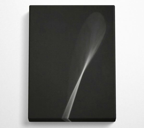  A Canvas Print of White Smoke Swirl Canvas Wall Art