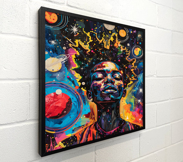 Cosmic Orange Glow