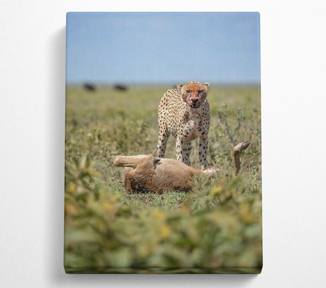  A Canvas Print of Banksy Golden Kill Canvas Wall Art