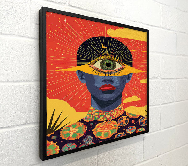 Orange Cosmic Vision