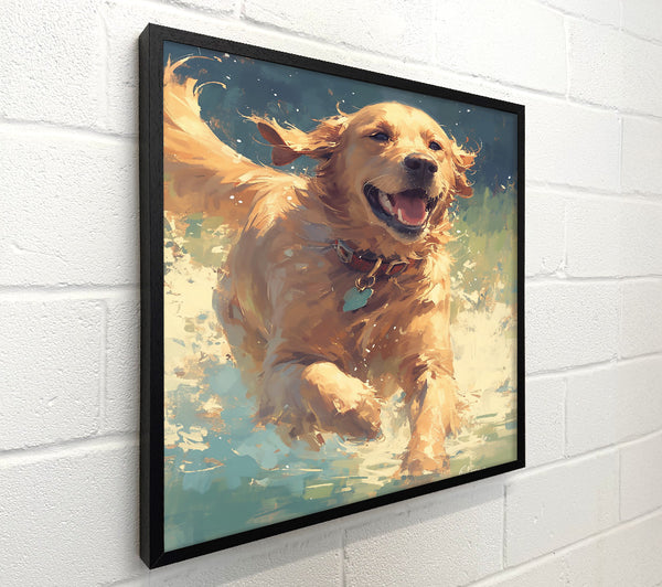Golden Splash Of Joy