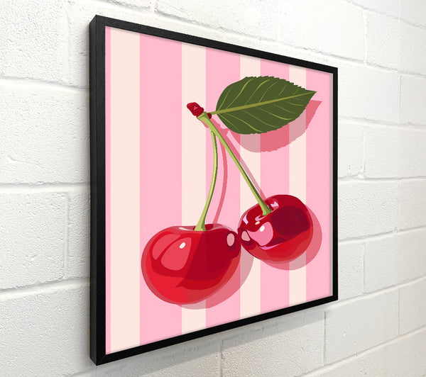 Pink Stripe Cherries