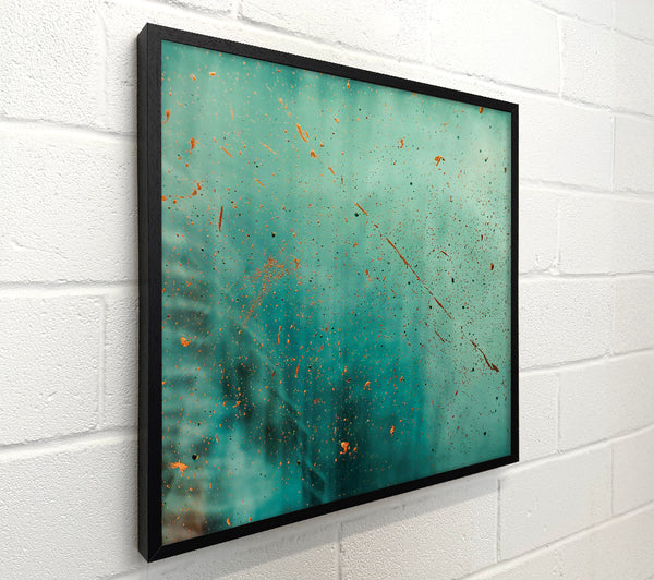 Teal Speckled Sky