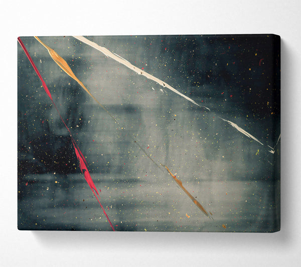  A Canvas Print of Grey Sky Drizzle Canvas Print