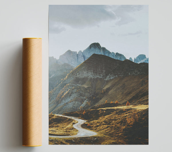 Brown Mountain Road Poster