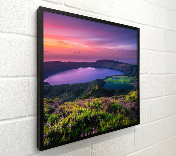 Purple Sky Lakescape