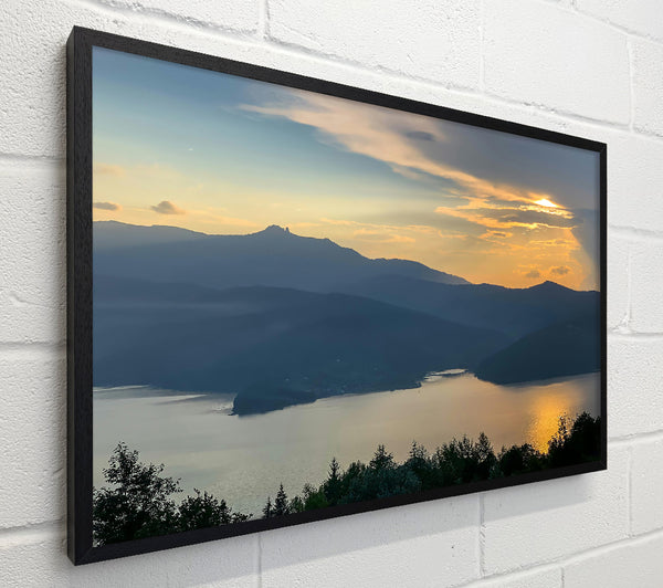 Golden Mountain Sunset