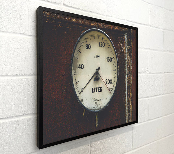 White Gauge On Rust