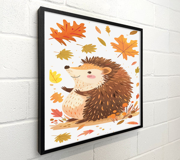 Autumn'S Brown Hedgehog